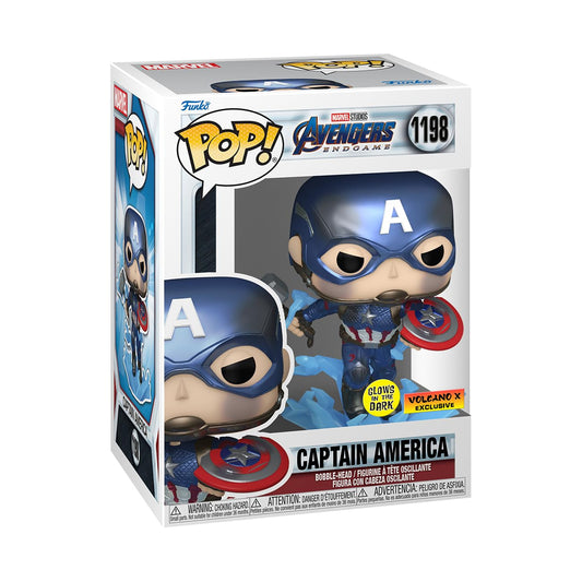 Funko POP Avengers Endgame - Captain America GITD