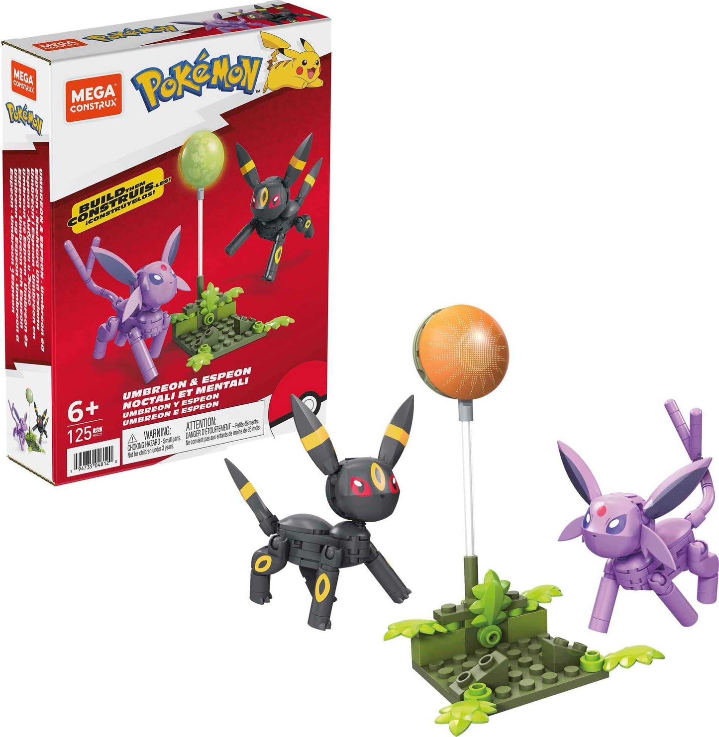 Mega Construx Pokemon - Umbreon & Espeon