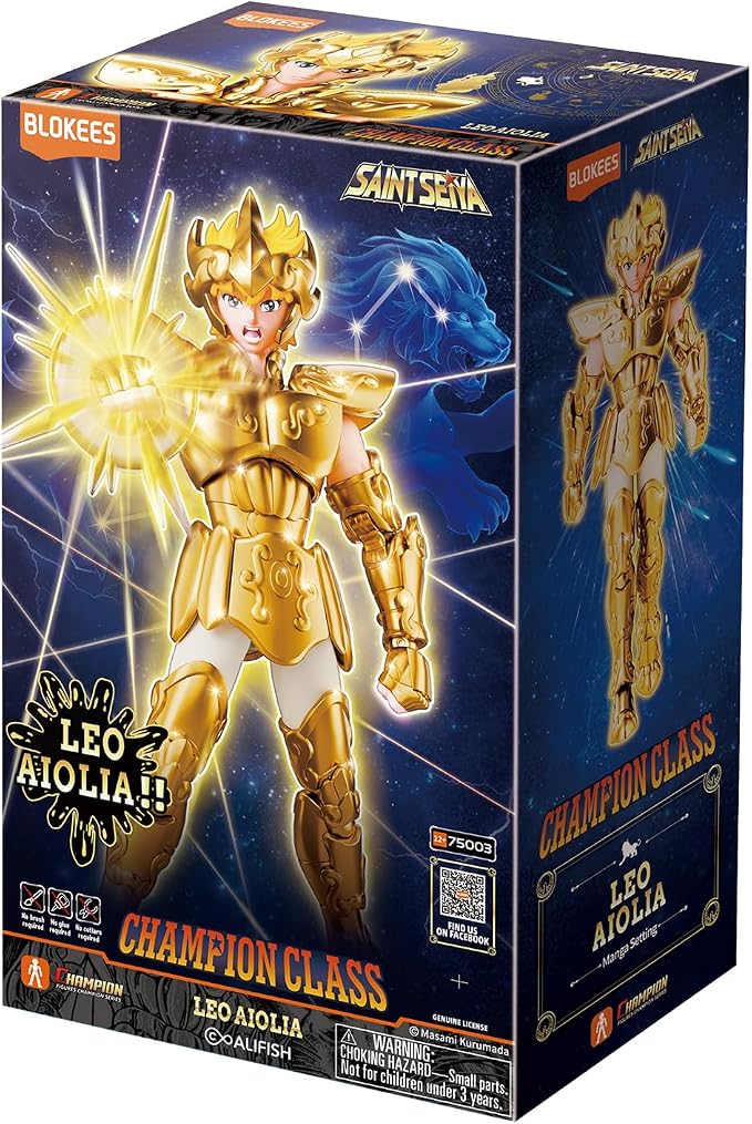 Blokees Model Kits - Champions Class Leo Aiolia