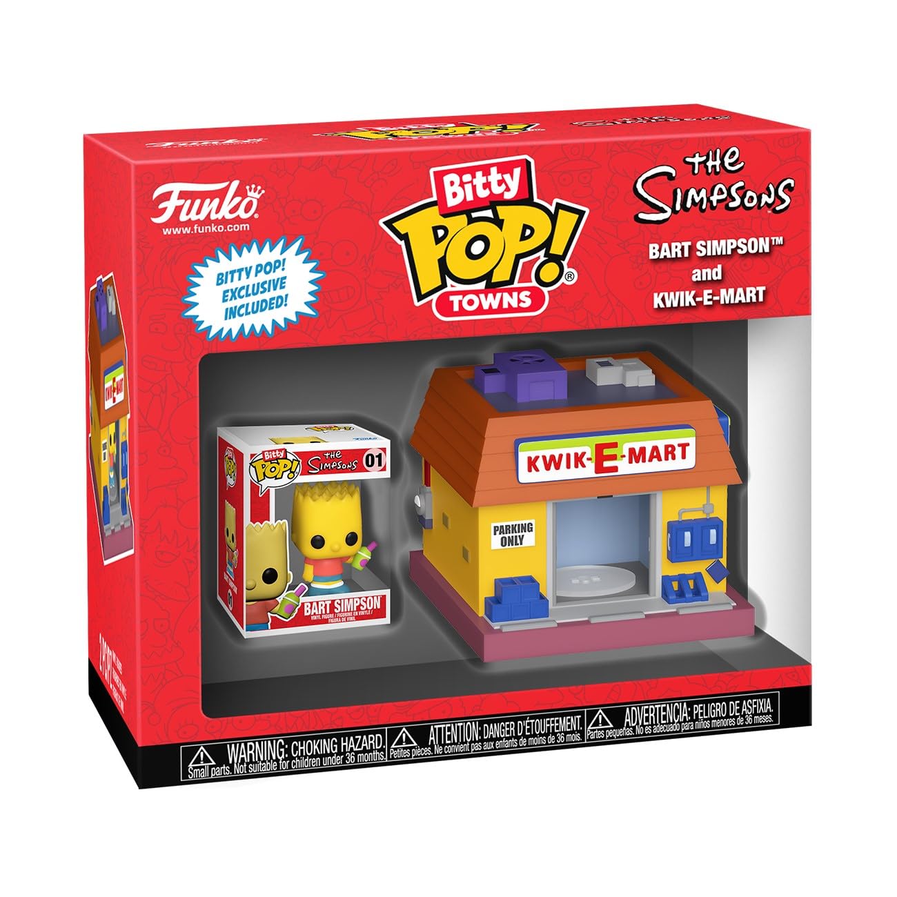 Funko Bitty POP Town - Bart & Kwik-E-Mart