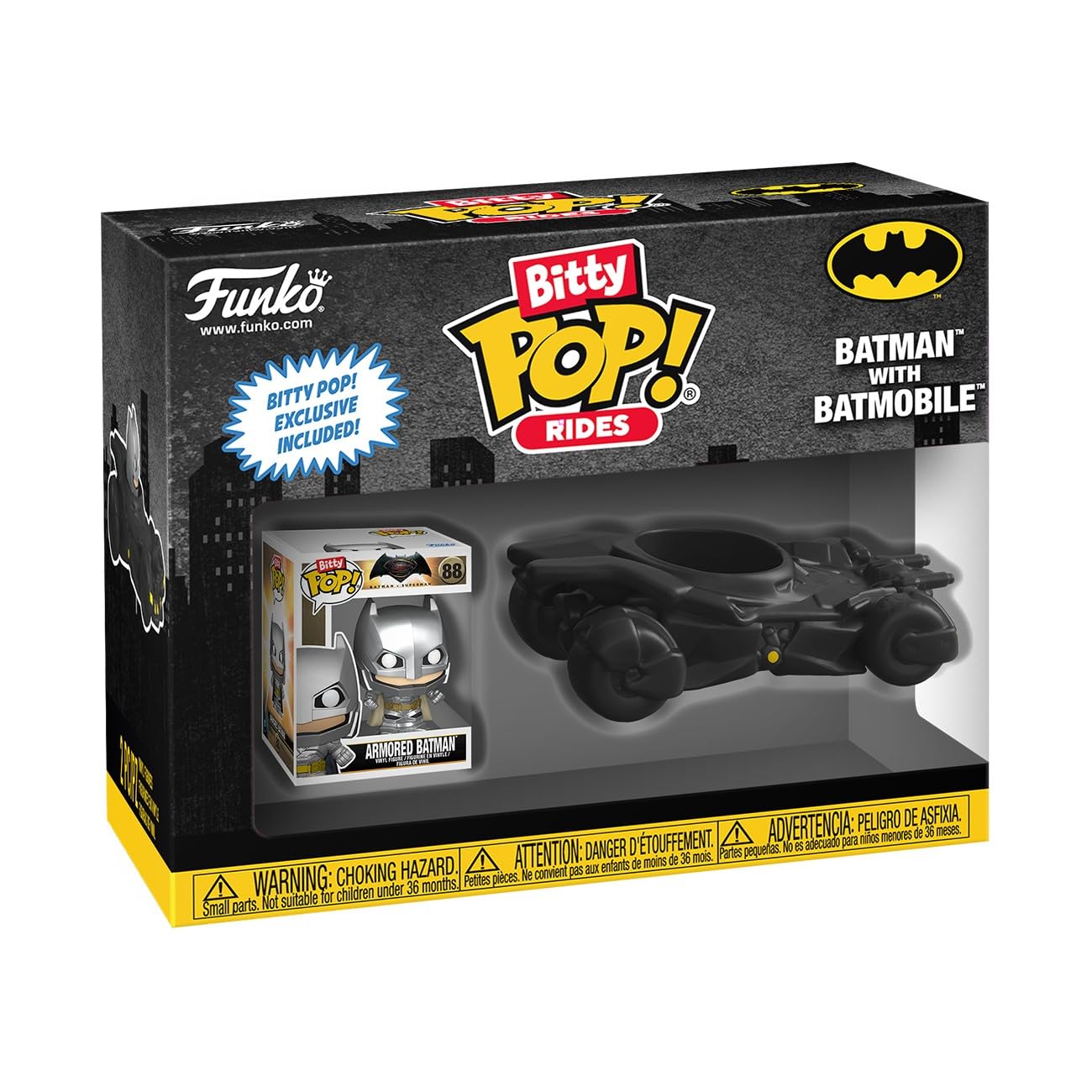 Funko Bitty POP Rides - Batman and Batmobile