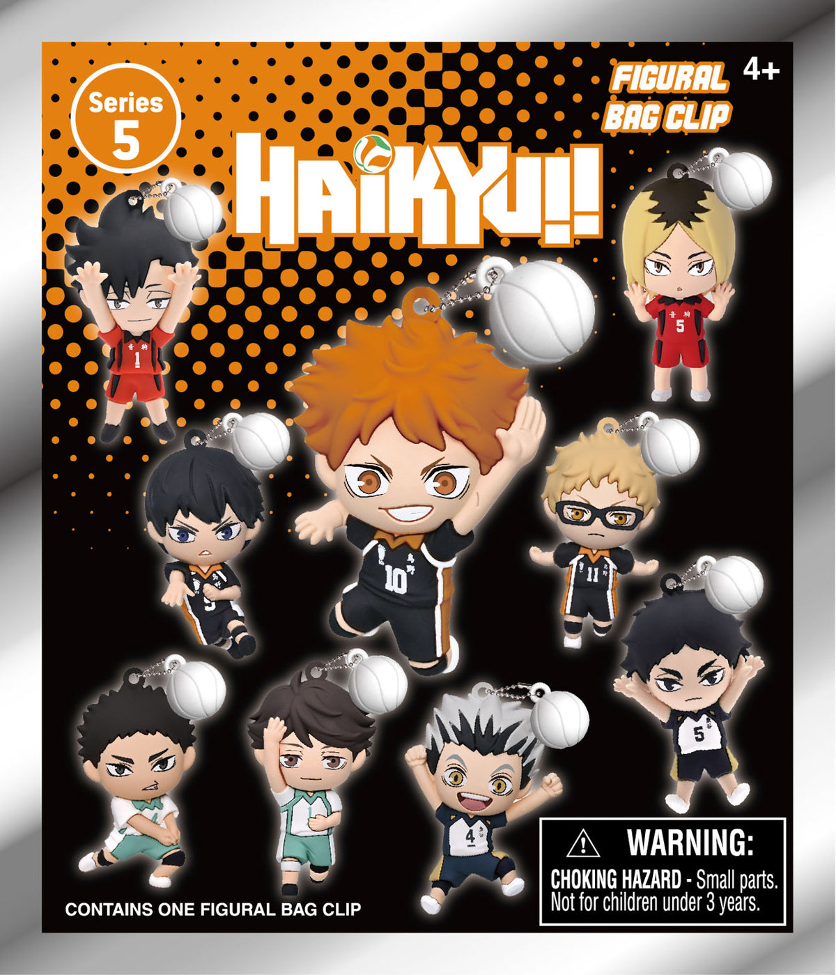 Figural Bag Clip - Haikyuu Series 5