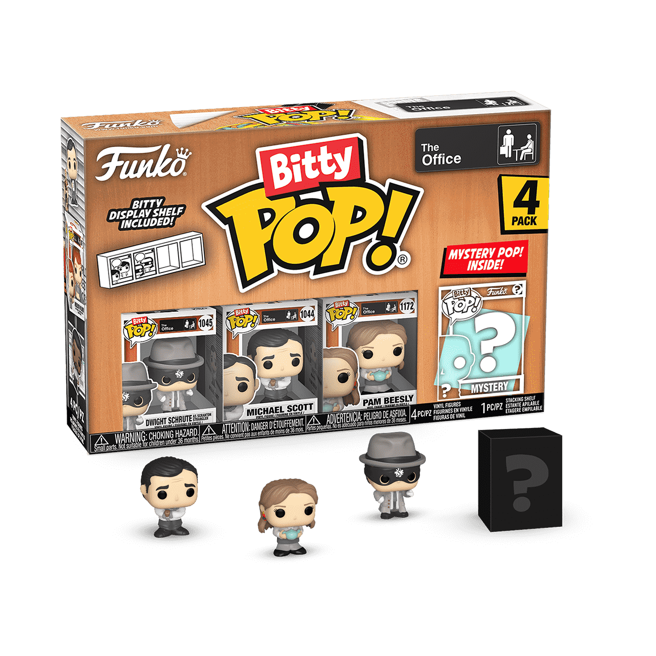 Funko Bitty POP DC - The Office Dwight Scranton Strangler 4pack