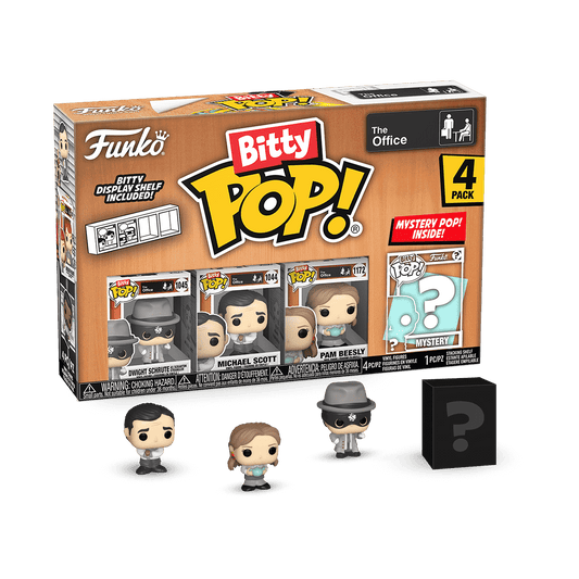 Funko Bitty POP DC - The Office Dwight Scranton Strangler 4pack