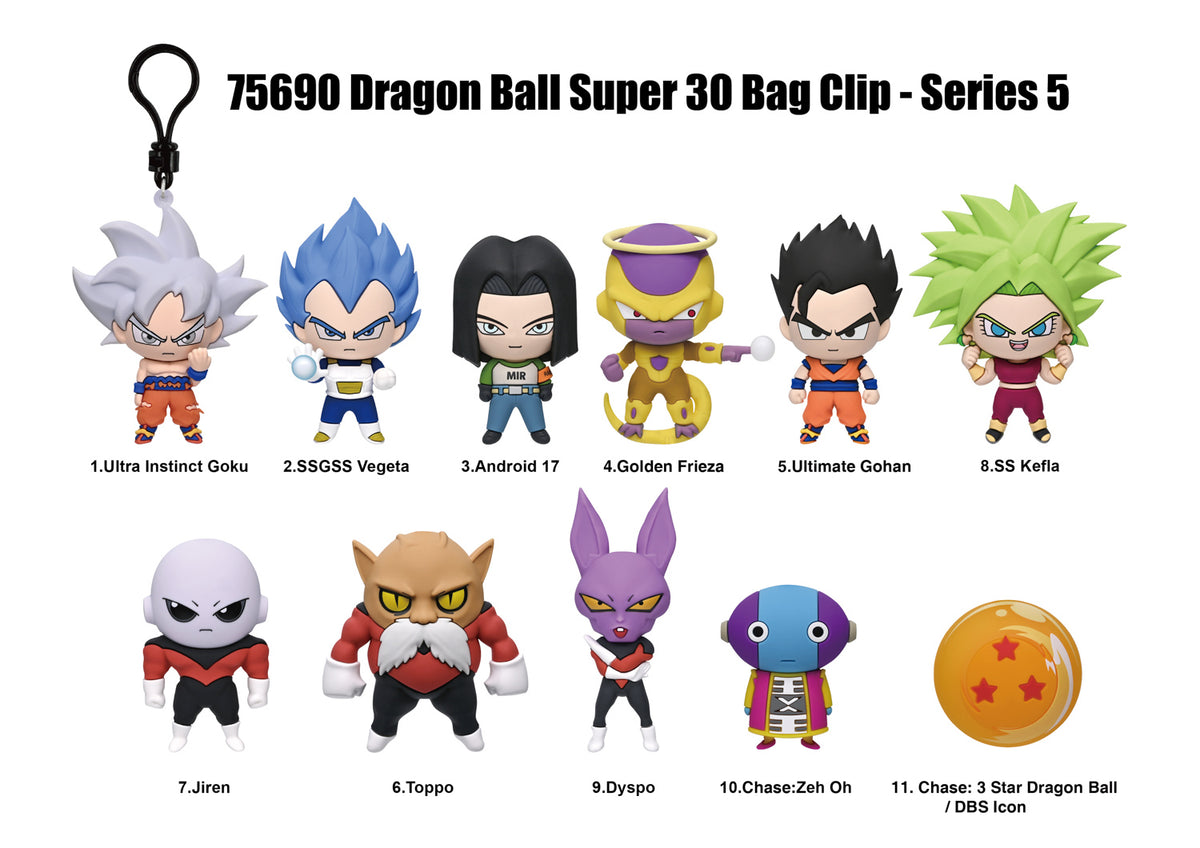 Figural Bag Clip - Dragon Ball Super Series 5