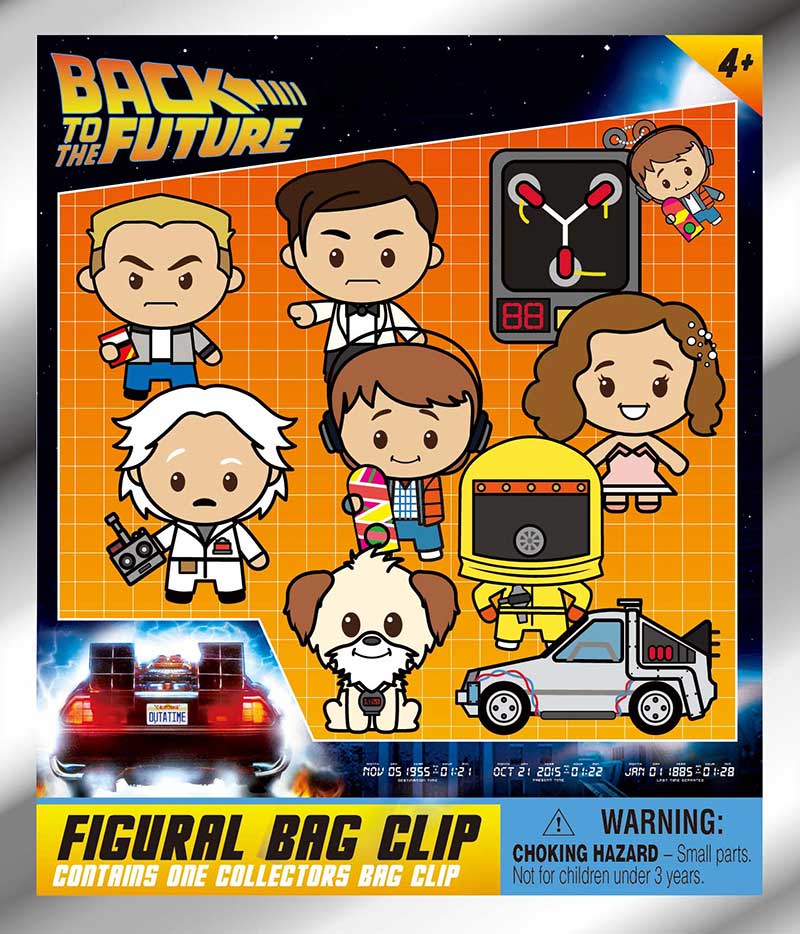Figural Bag Clip - Back to the Future Series 1