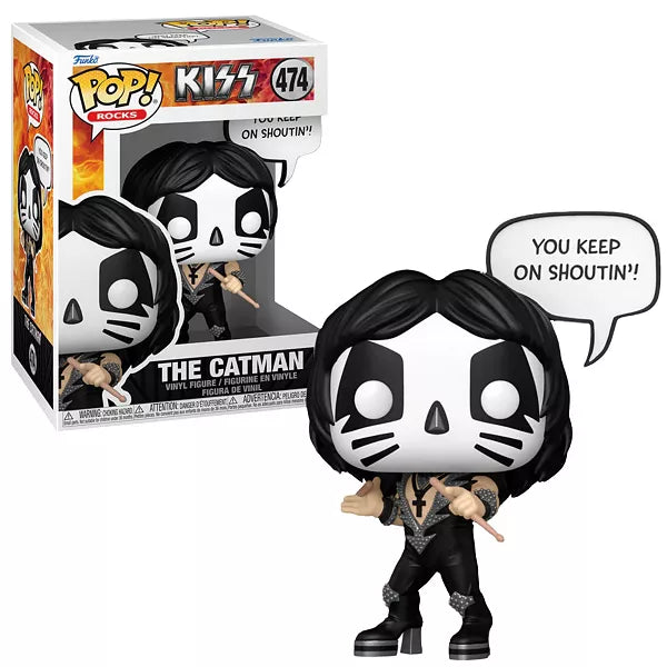 Funko POP Sayings Kiss - The Catman