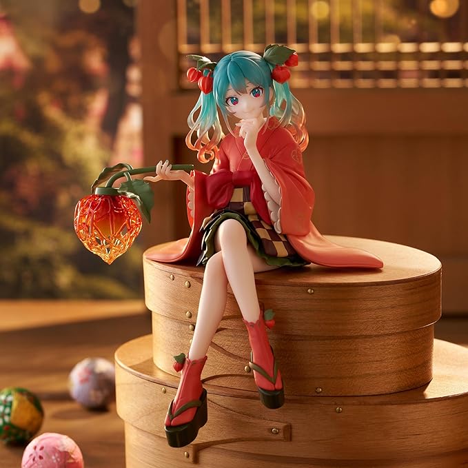 Jaia Furyu Noodle Stoper - Flower Fairy Winter Cherry - Hatsune Miku