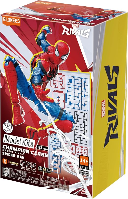 Blokees Model Kits - Champions Class Spider-Man Marvel Rivals
