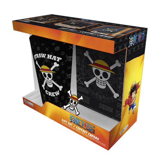 AbyStyle Set Vaso, Libreta y Llavero - One Piece