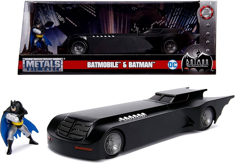 Jada Toys - Batmobile & Batman (The Animated Series)