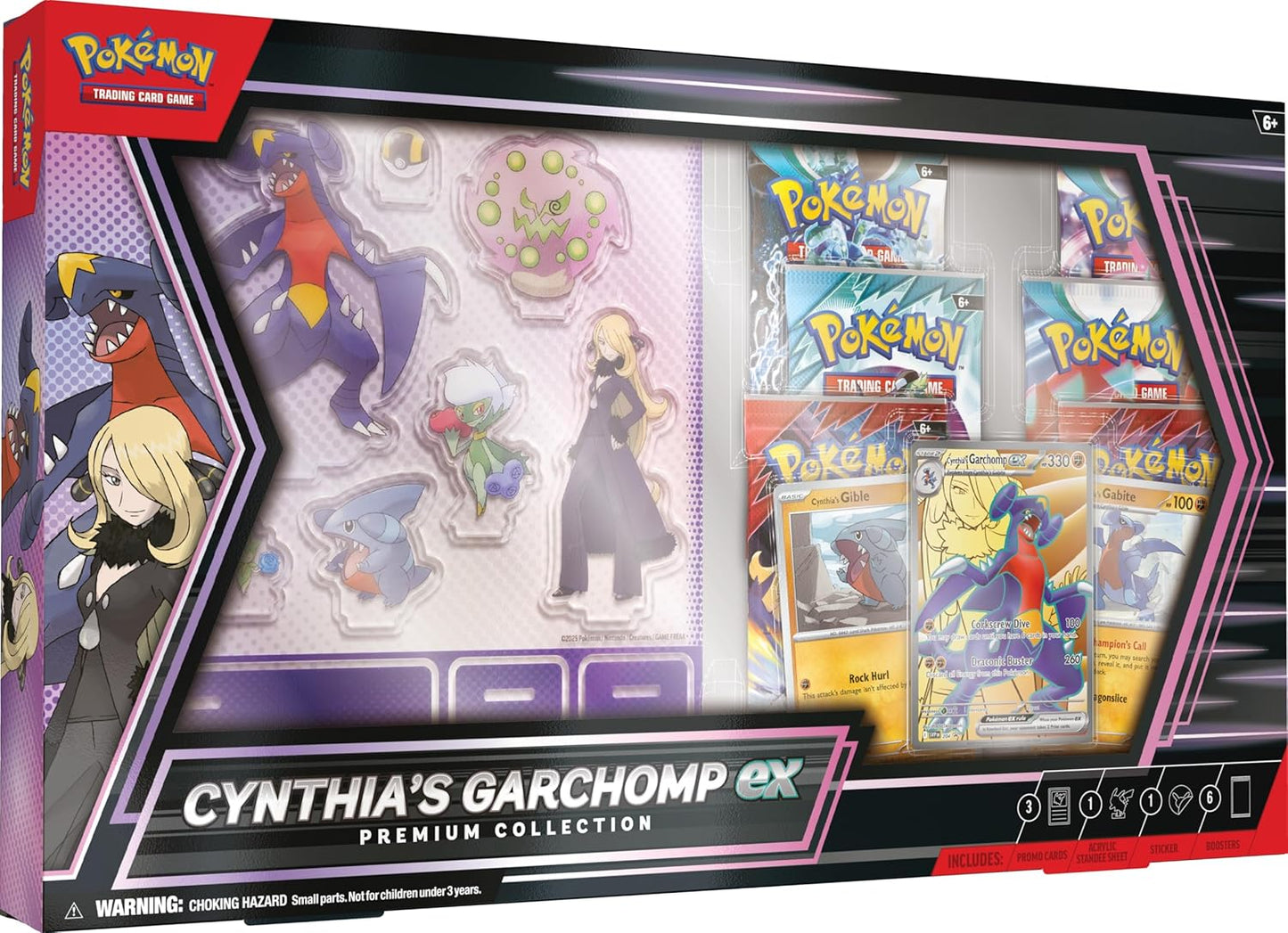 TCG Pokemon - Cynthia´s Garchomp EX Premium