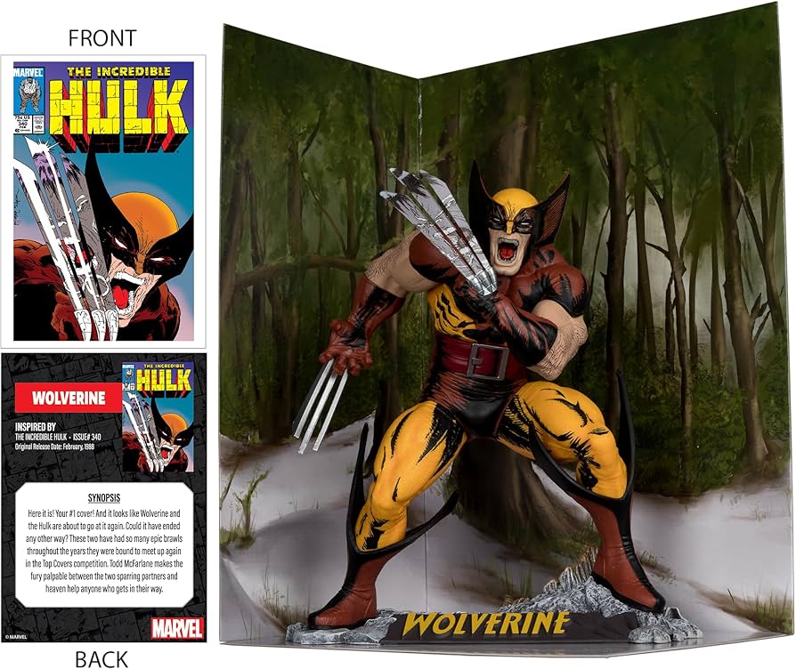 McFarlane Toys - Wolverine With Scene 1:6 Sacle