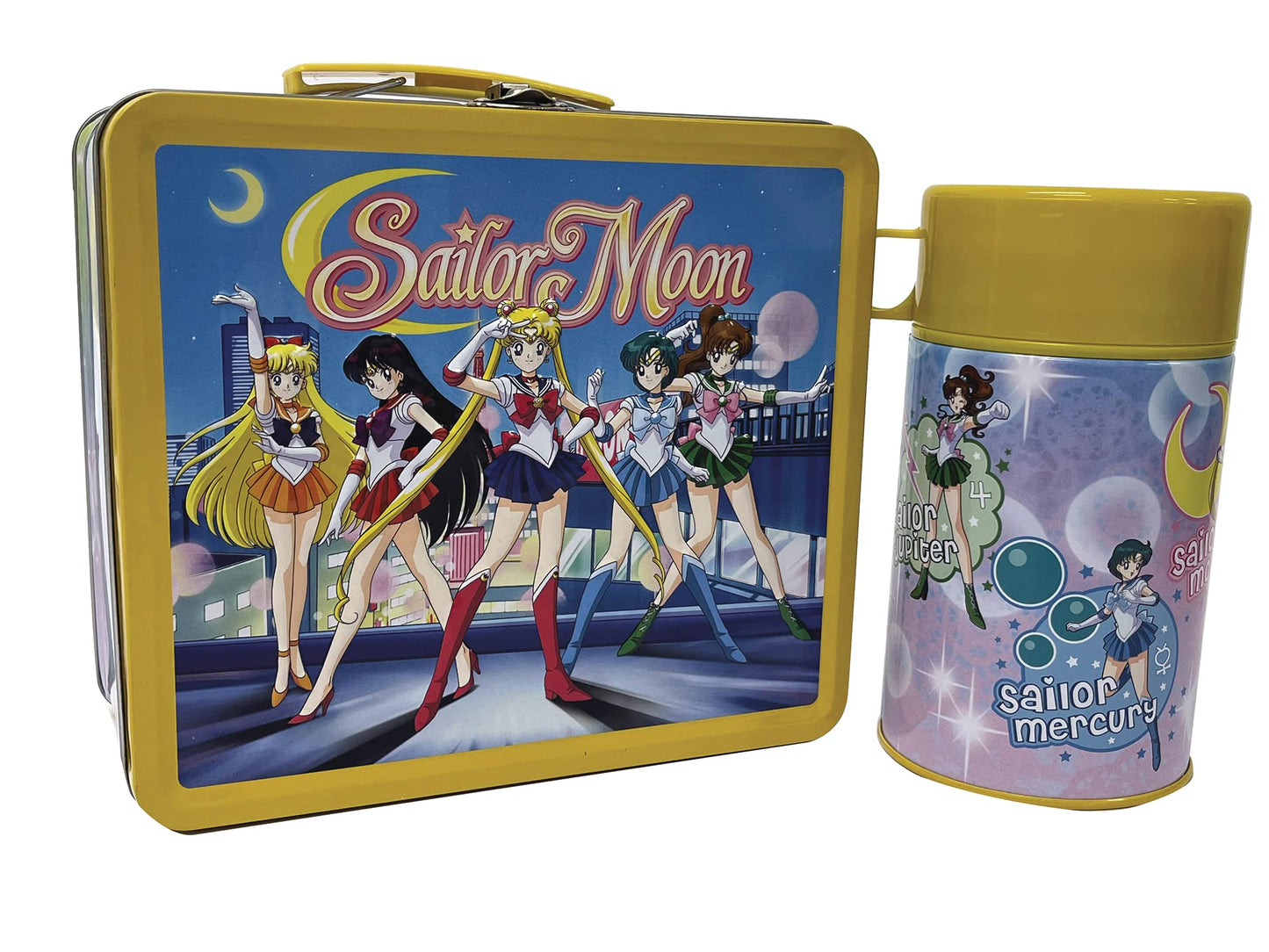 Lonchera Metalica Sailor Moon con Termo - Previews Excluisve