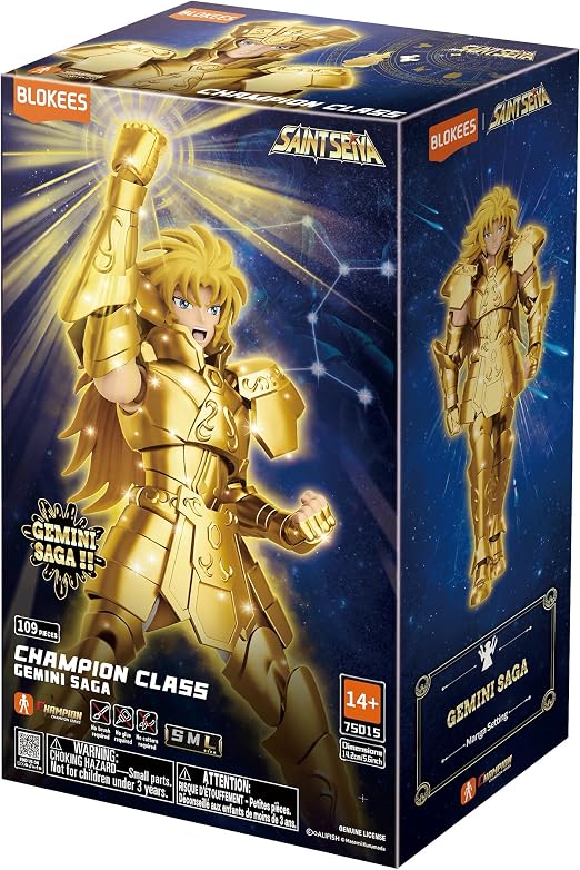 Blokees Model Kits - Champions Class Gemini Saga