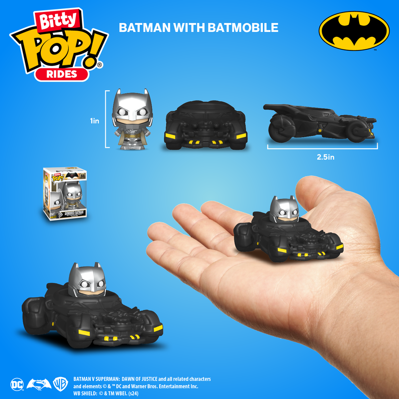 Funko Bitty POP Rides - Batman and Batmobile