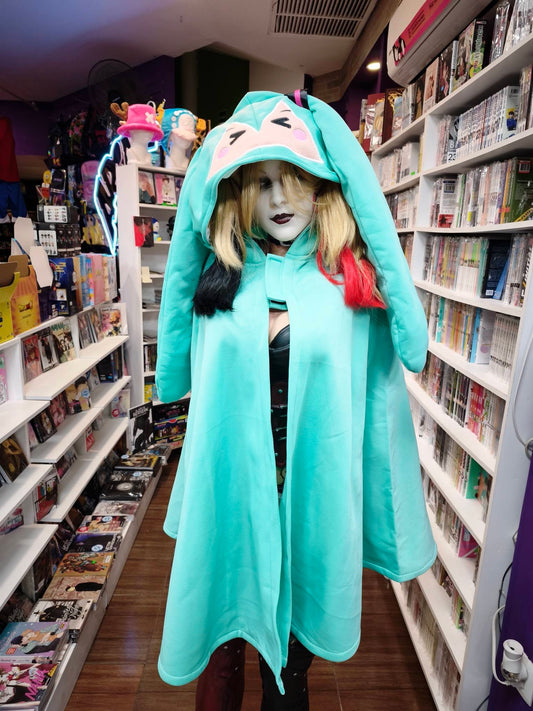 Capa con Gorro Hatsune Miku