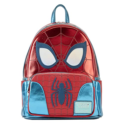 Mini Backpack Loungefly Spider-Man Metallic