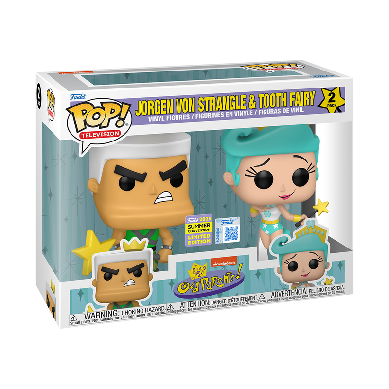 Funko POP Fairly Odd Parents - Jorgen Von Strangle & Tooth Fairy