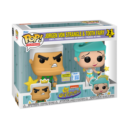 Funko POP Fairly Odd Parents - Jorgen Von Strangle & Tooth Fairy