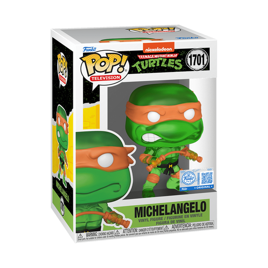 Funko POP TNMT - Michelangelo Translucent Green