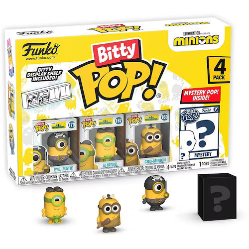 Funko Bitty POP - Minions (Eye, Matie)
