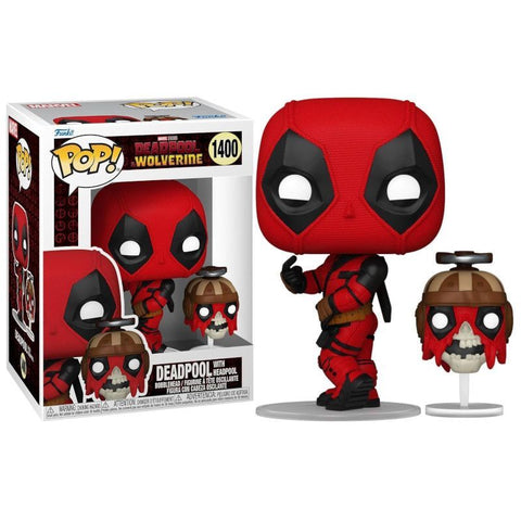 Funko Pop Deadpool & Wolverine - Deadpool with Headpool