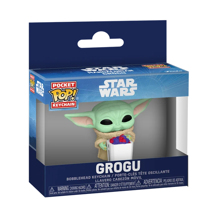Llavero Funko Pop - Star Wars - Grogu con Snack