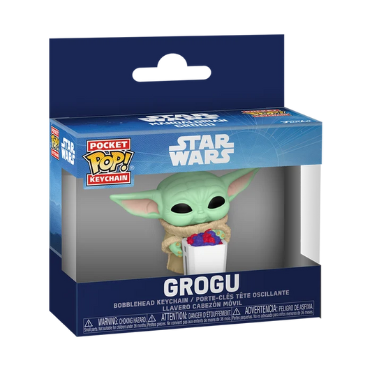 Llavero Funko Pop - Star Wars - Grogu con Snack