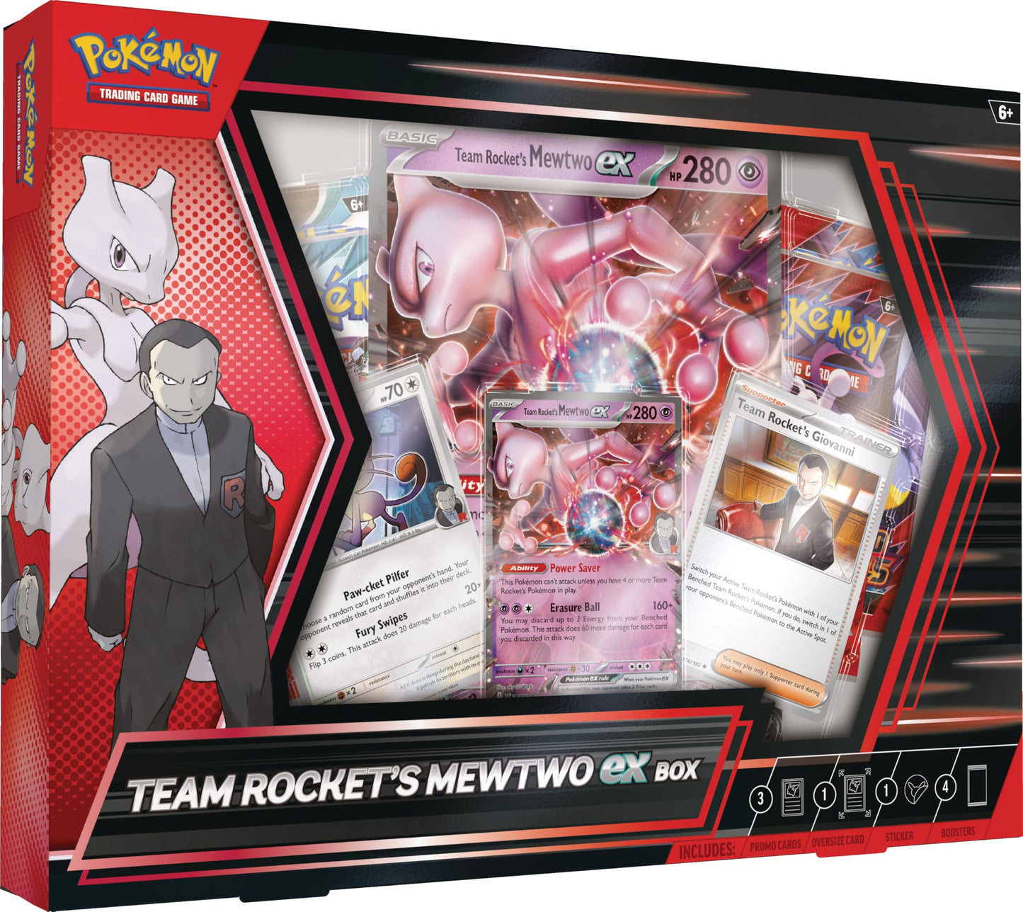TCG Pokemon - Team Rocket´s Mewtwo EX Box