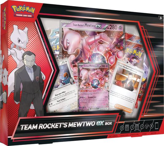 TCG Pokemon - Team Rocket´s Mewtwo EX Box