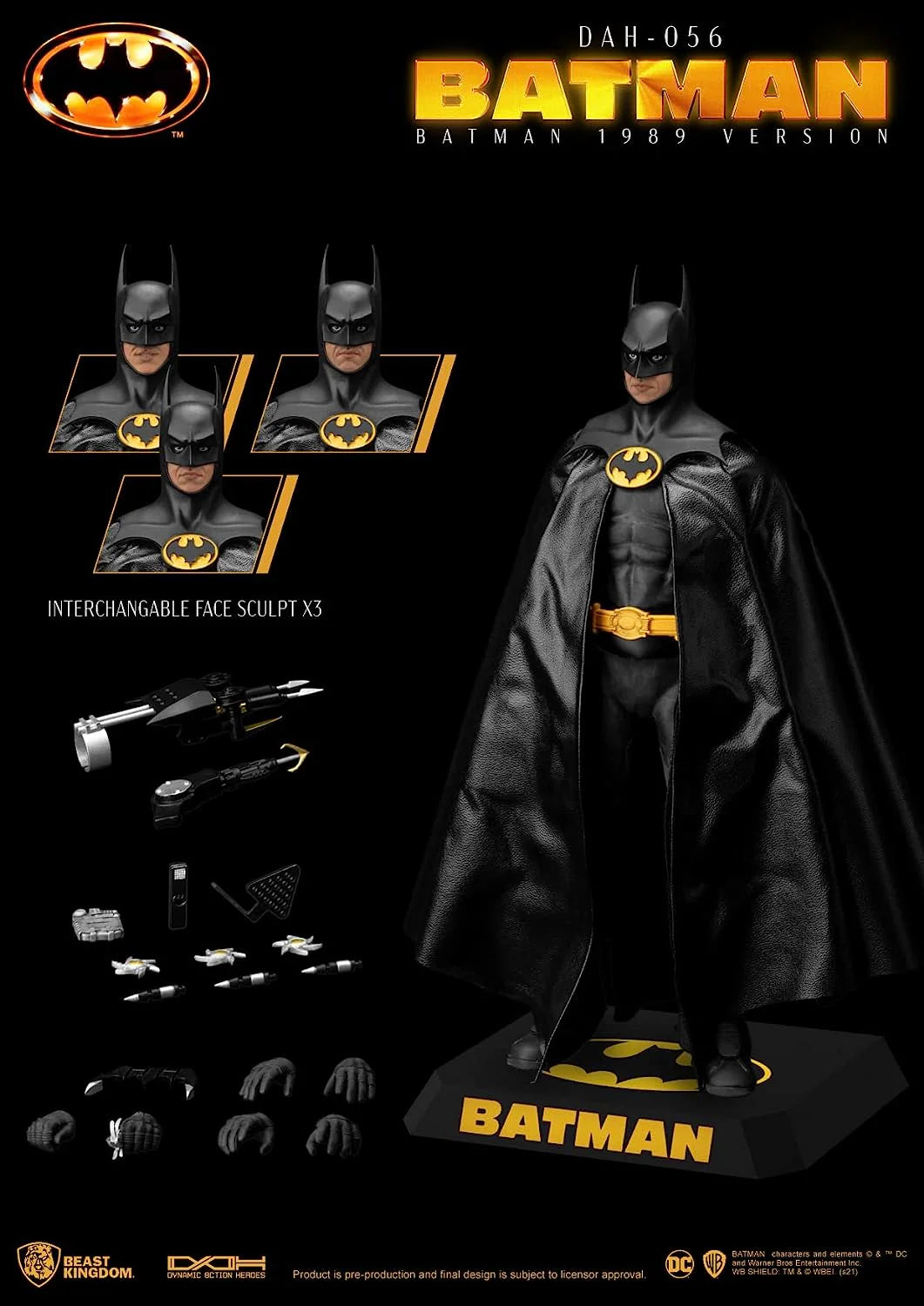 Beast Kingdom Batman 1989 Dynamic 8ction Heroes