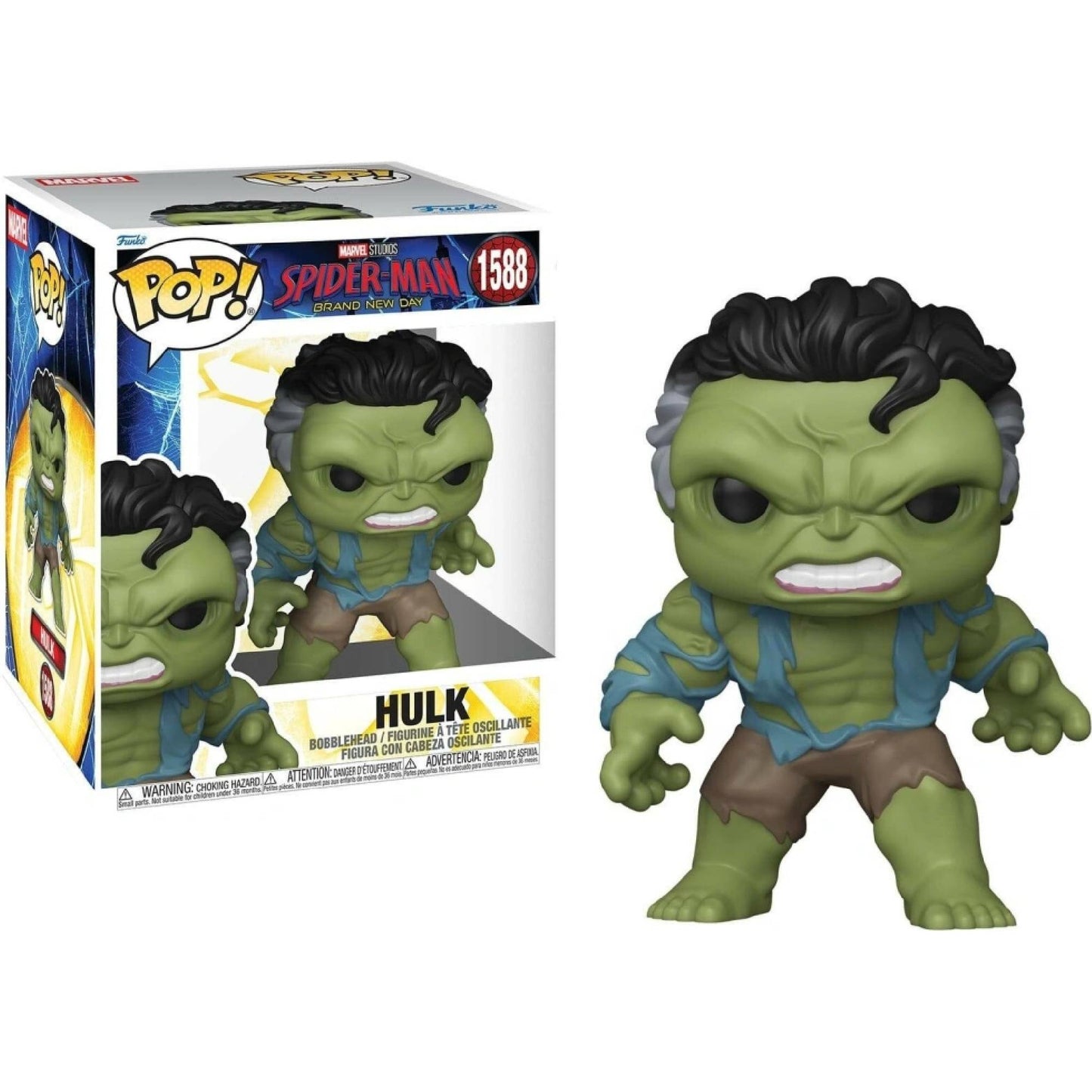 Funko POP Deluxe - Spiderman BND - Hulk #1588