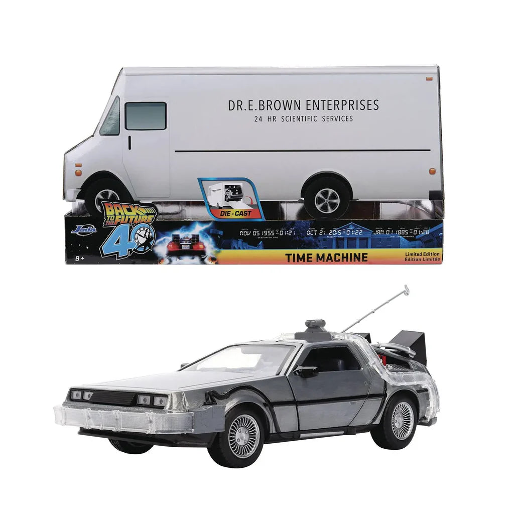 Jada Toys - Delorean Back to the Future 1:24 40th Anniversary