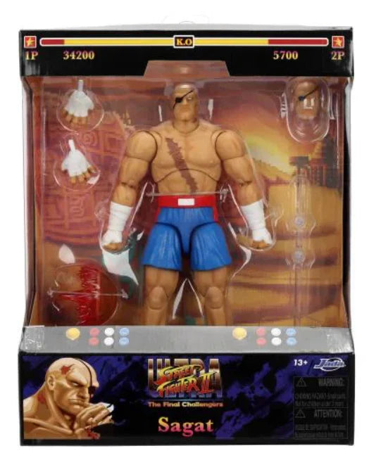 Jada Toys Street Fighter - Sagat 6inch