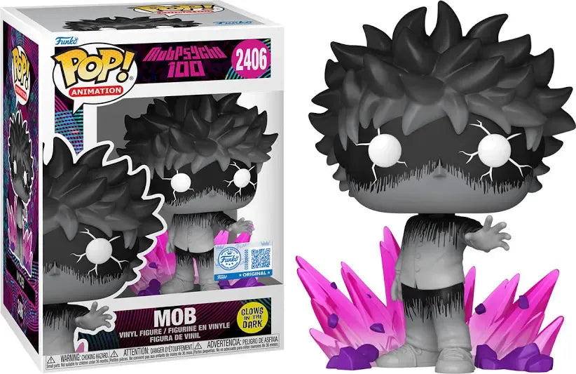 Funko POP - Mob Psycho 100 - Mob #2406 GITD