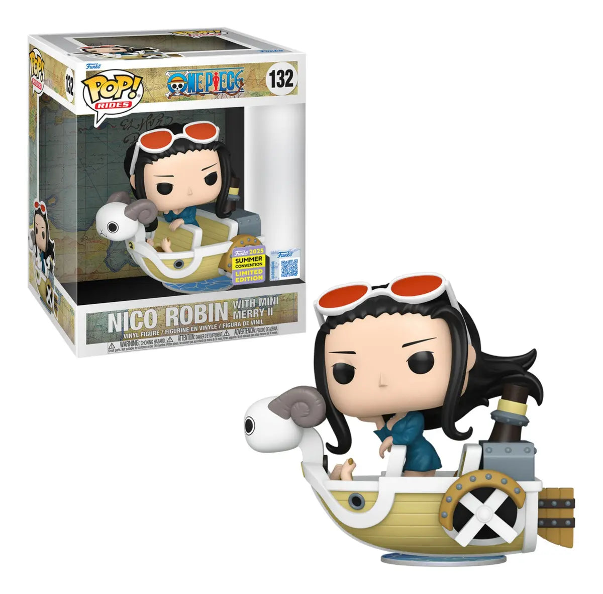 Funko POP Rides - Nico Robin with Mini Merrry II #132
