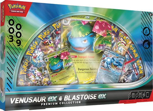 TCG Pokemon - Venusaur EX & Blastoise EX Premium Collection