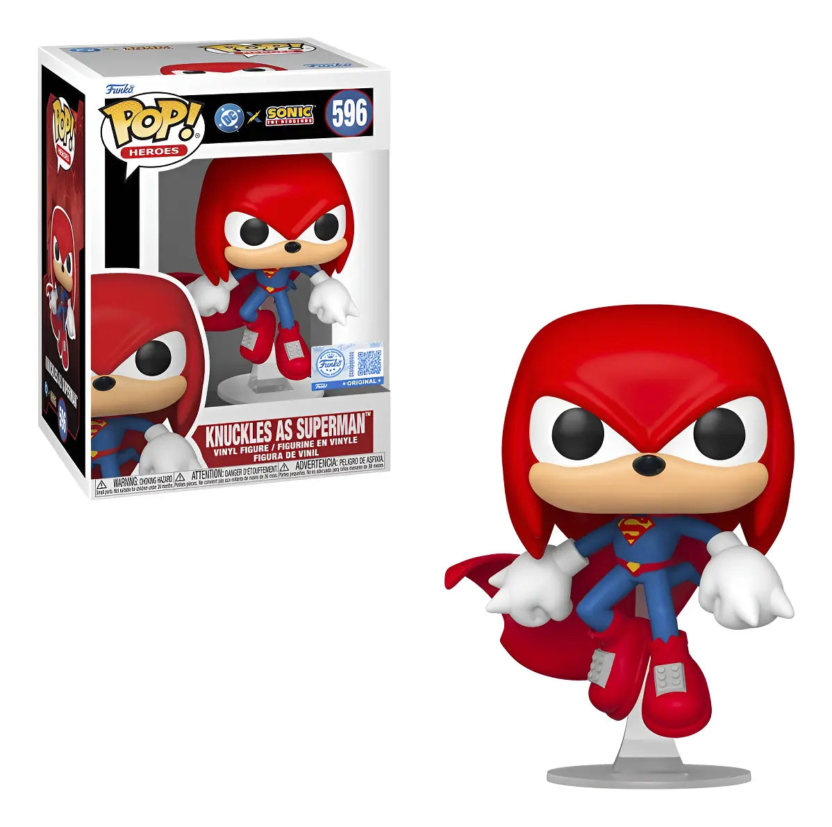 Funko - Knuckles as Superman #596