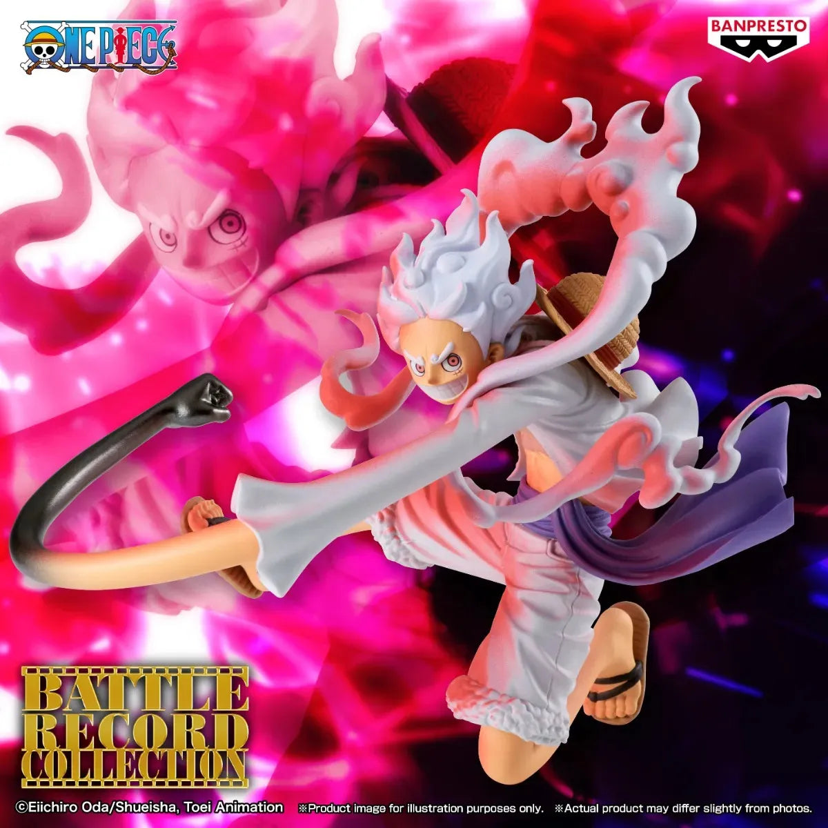Banpresto Battle Record Collection One Piece - Monkey D. Luffy Gear Five Special ver.