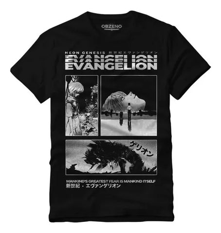 Playera Neo Genesis Evangelion - Obzeno