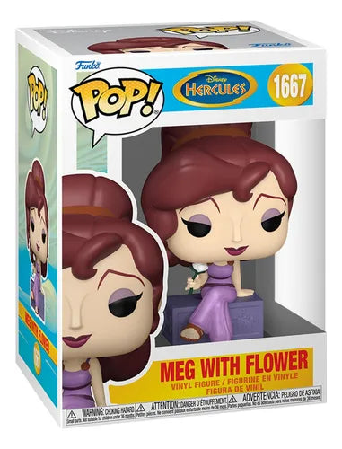Funko POP Hercules - Meg with Flower