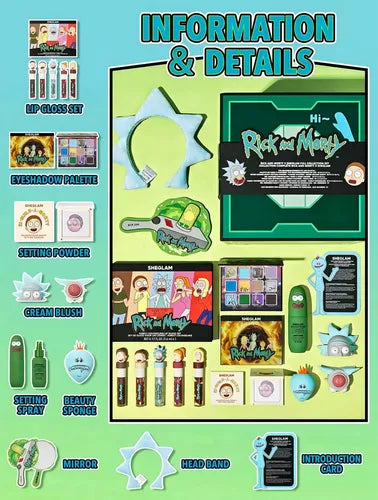 Set de Maquillaje Sheglam - Rick & Morty