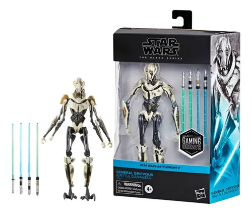 STAR WARS BLACK SERIES Battlefront II - General Grievous Battle Damaged