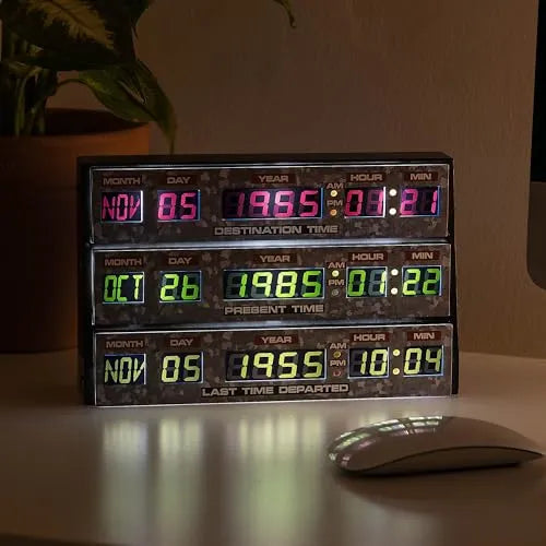 Lampara 3D Back to the Future