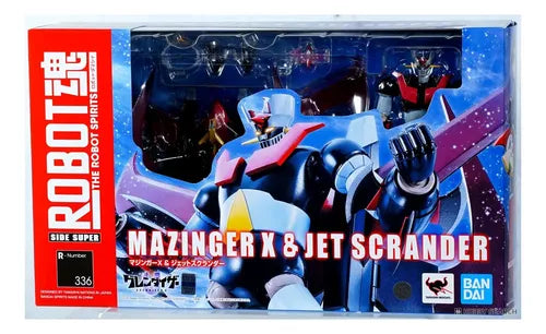 The Robot Spirits Mazinger X & Jet Scrander Side Super Tamashi
