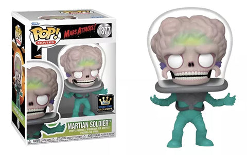 Funko POP Mars Attack - Martian Soldier Speciality Series
