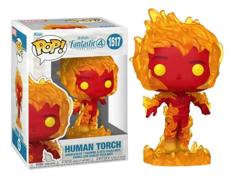 Funko POP Fantastic 4 First Steps - Human Torch