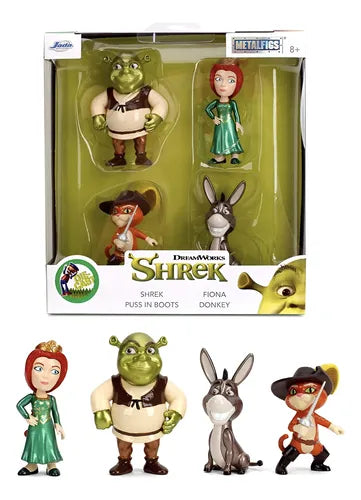 Jada Toys Metalfigs Shrek 4pack