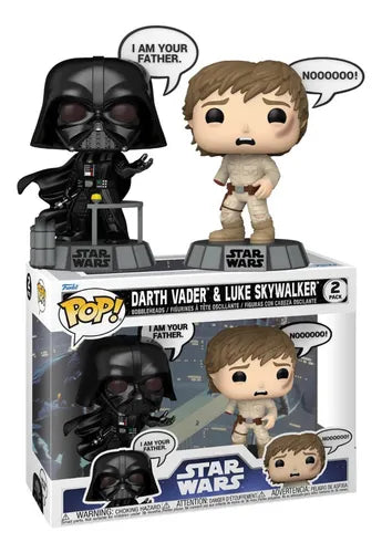 Funko POP Star Wars - Darth Vader & Luke Skywalker